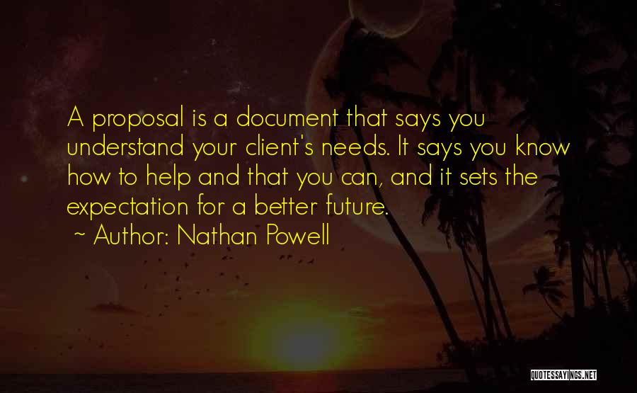 Know Your Client Quotes By Nathan Powell