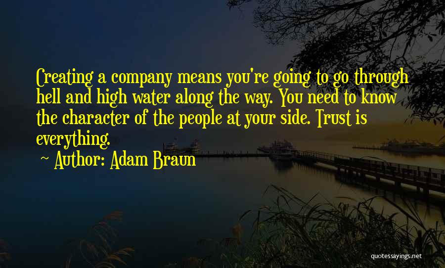 Know Your Company Quotes By Adam Braun