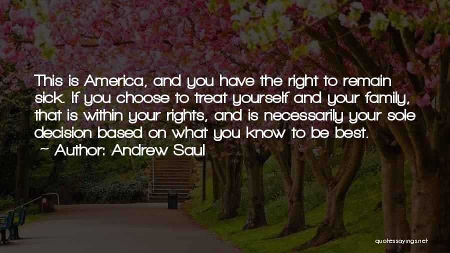 Know Your Rights Quotes By Andrew Saul