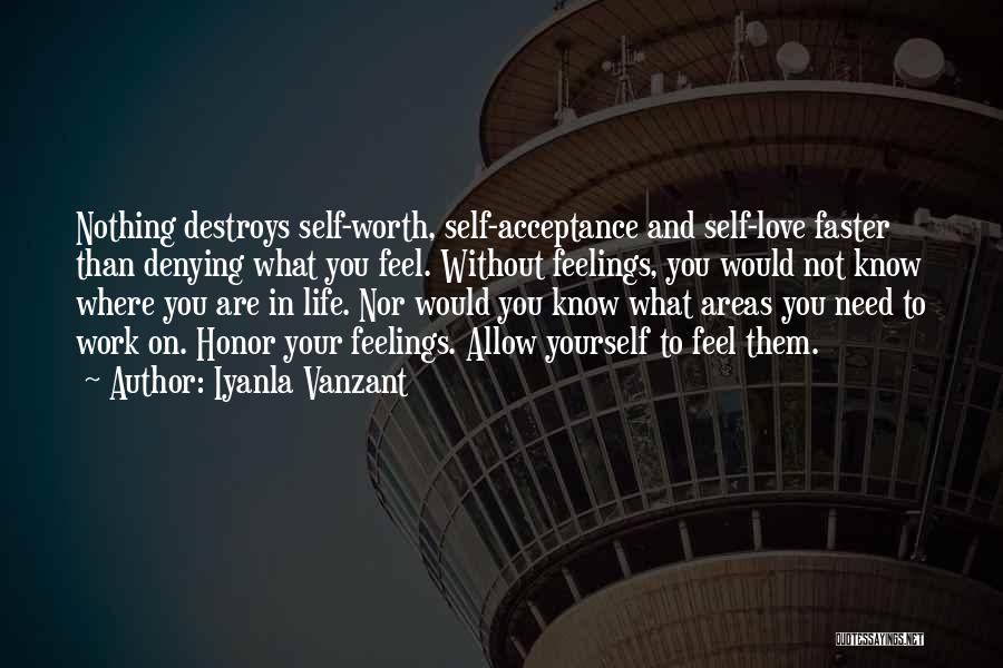 Know Your Self Worth Quotes By Iyanla Vanzant