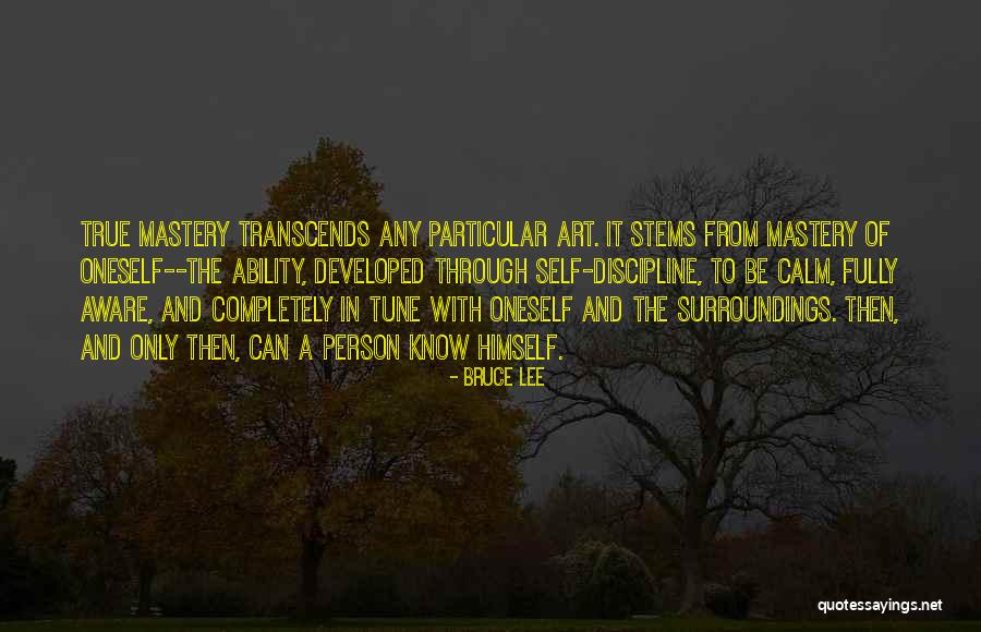 Know Your Surroundings Quotes By Bruce Lee Know Your Surroundings Quotes By Bruce Lee