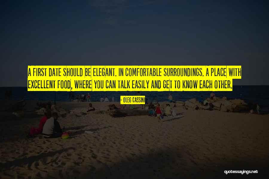 Know Your Surroundings Quotes By Oleg Cassini Know Your Surroundings Quotes By Oleg Cassini