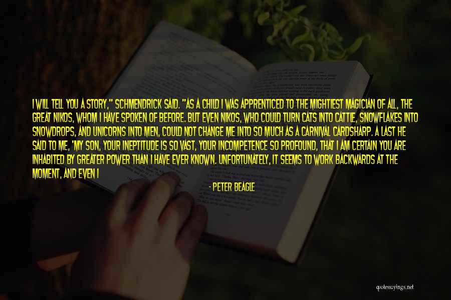 Know Yourself Change Quotes By Peter Beagle Know Yourself Change Quotes By Peter Beagle