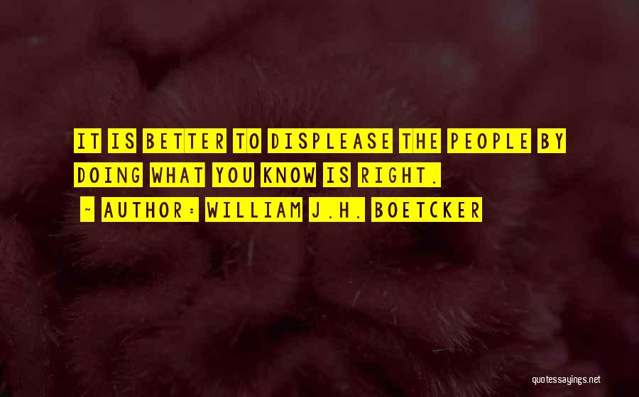 Know Yourself Leadership Quotes By William J.H. Boetcker