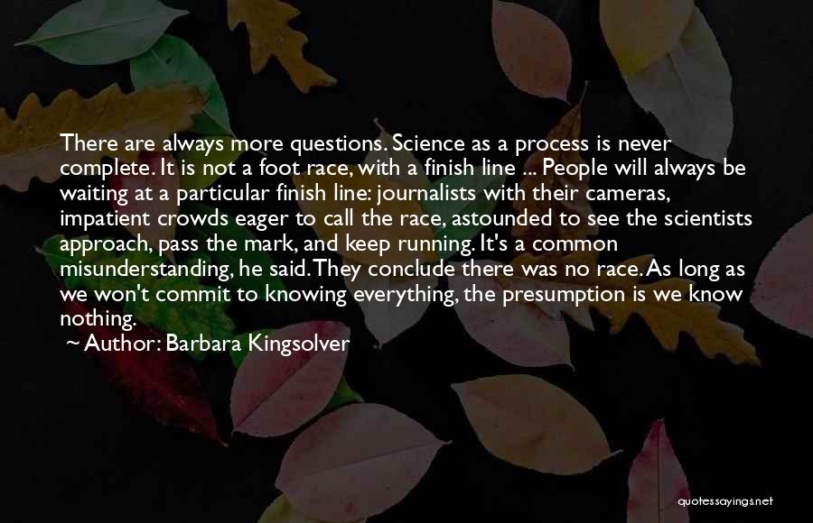 Knowing Everything Is Okay Quotes By Barbara Kingsolver