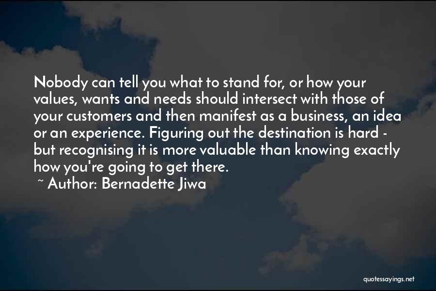 Knowing Exactly What You Want Quotes By Bernadette Jiwa