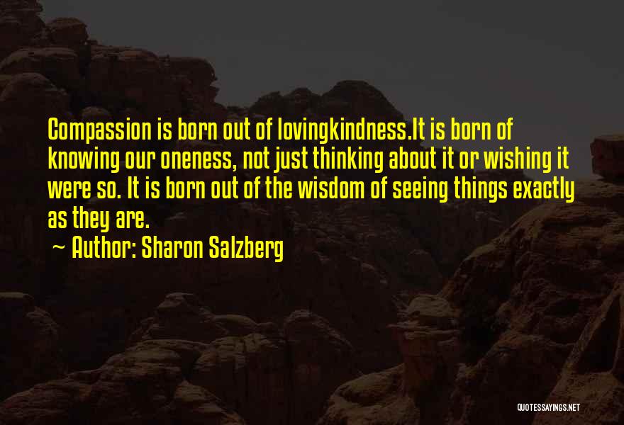 Knowing Exactly What You Want Quotes By Sharon Salzberg