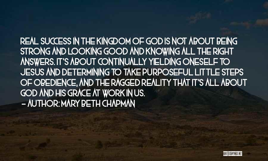 Knowing God Is Real Quotes By Mary Beth Chapman