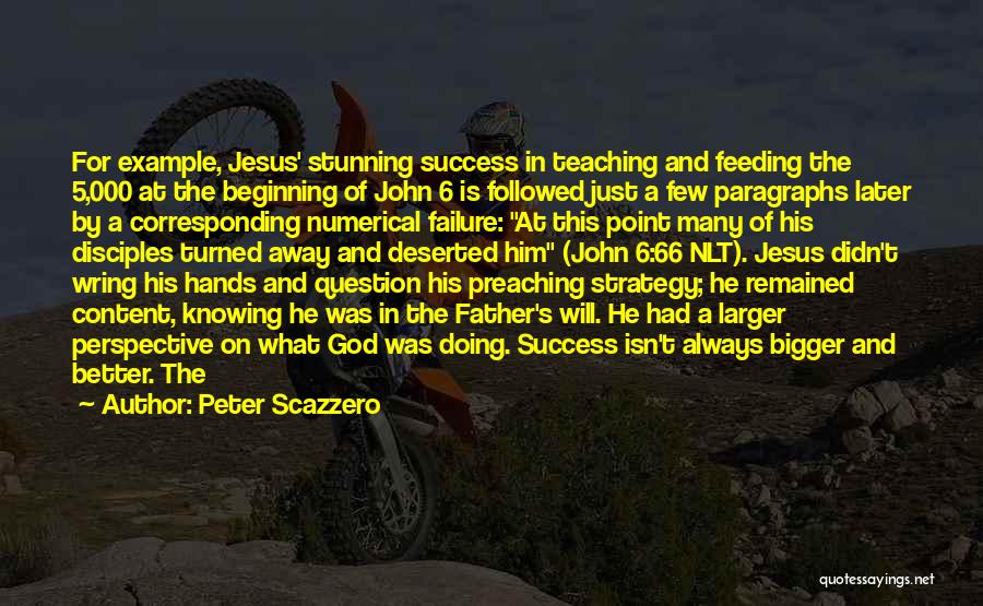 Knowing God's Will Quotes By Peter Scazzero