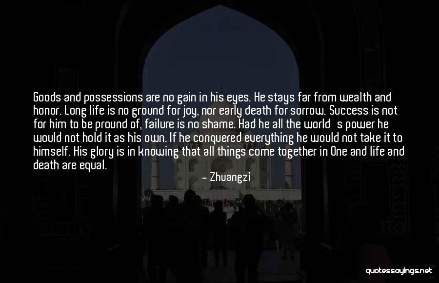 Knowing He Is The One Quotes By Zhuangzi