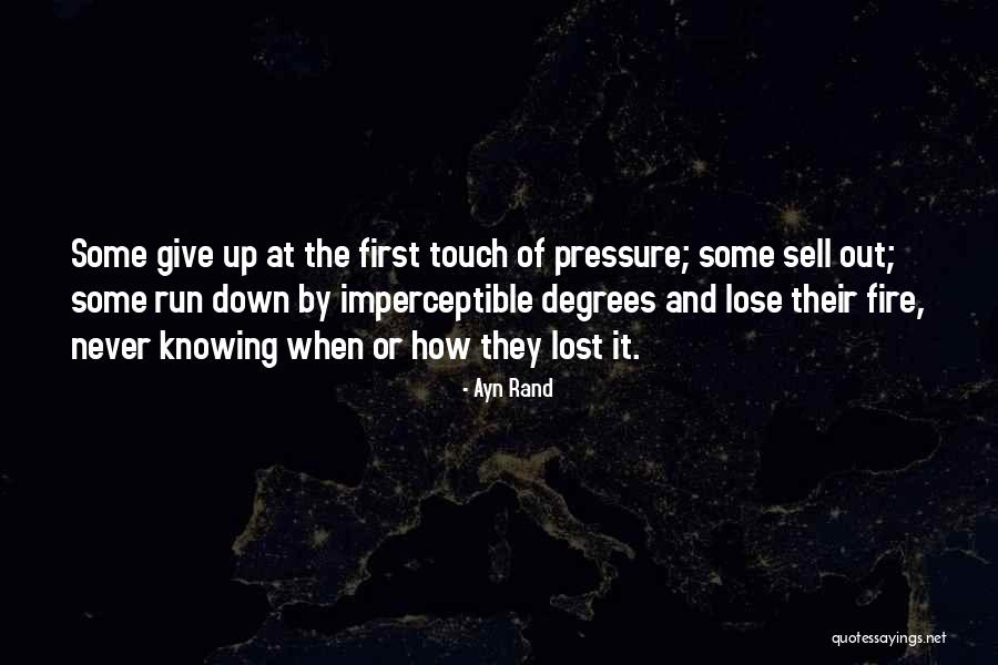 Knowing How To Lose Quotes By Ayn Rand