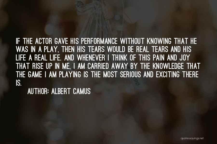 Knowing How To Play The Game Quotes By Albert Camus