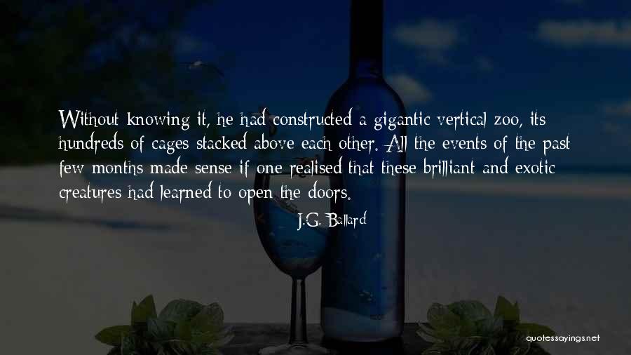 Knowing If He's The One Quotes By J.G. Ballard Knowing If He's The One Quotes By J.G. Ballard