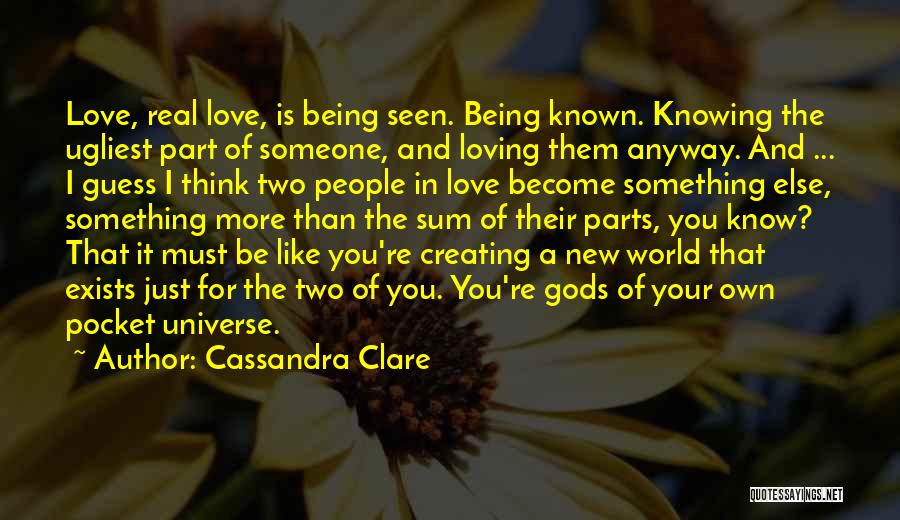 Knowing More Than You Think Quotes By Cassandra Clare