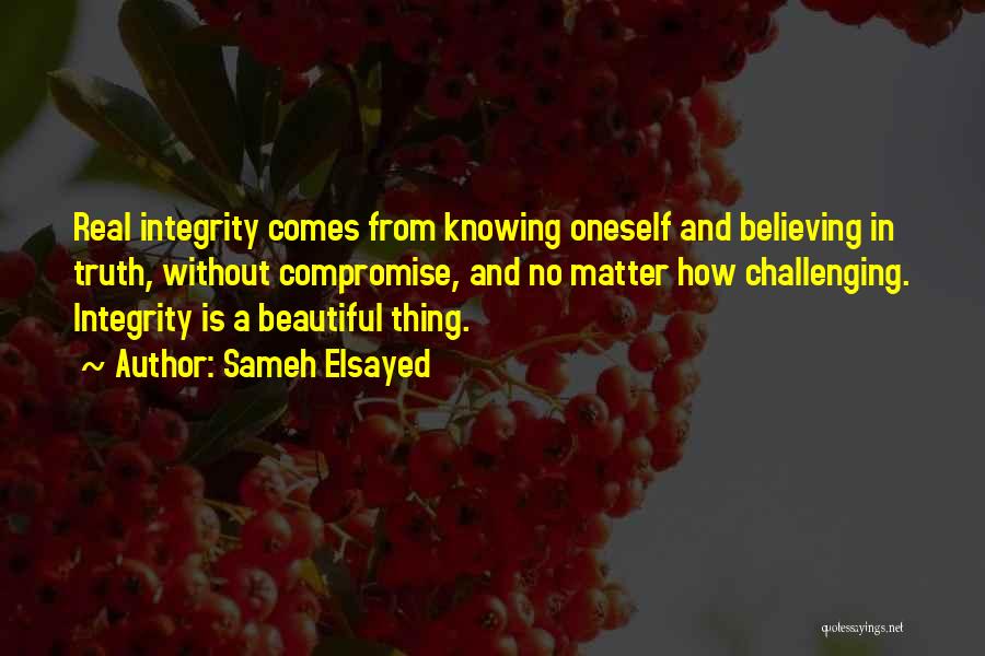 Knowing Oneself Quotes By Sameh Elsayed