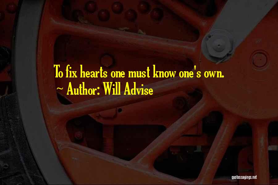 Knowing Oneself Quotes By Will Advise