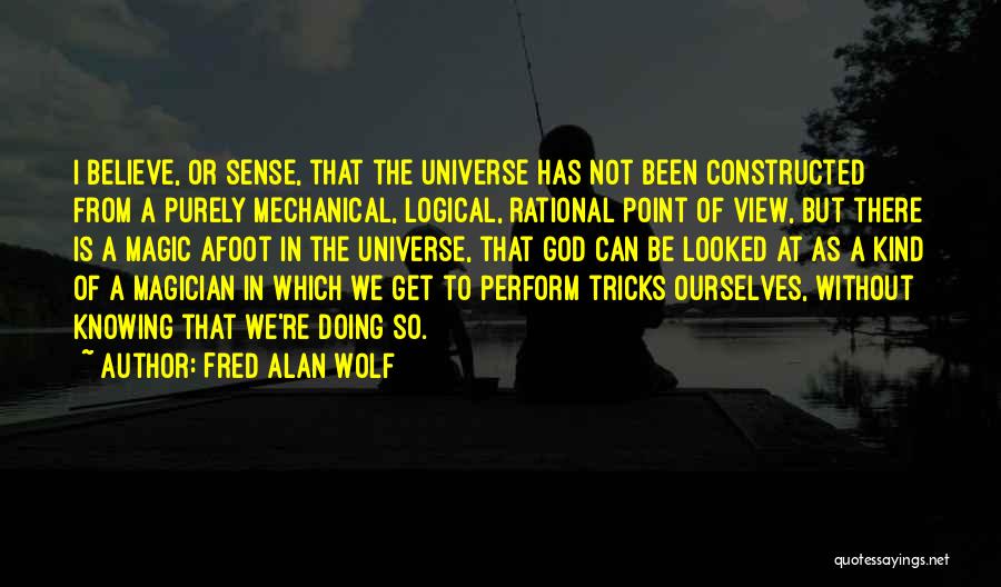 Knowing Ourselves Quotes By Fred Alan Wolf