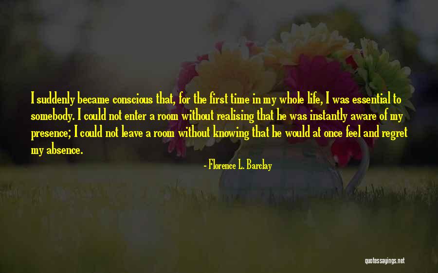 Knowing Somebody Quotes By Florence L. Barclay