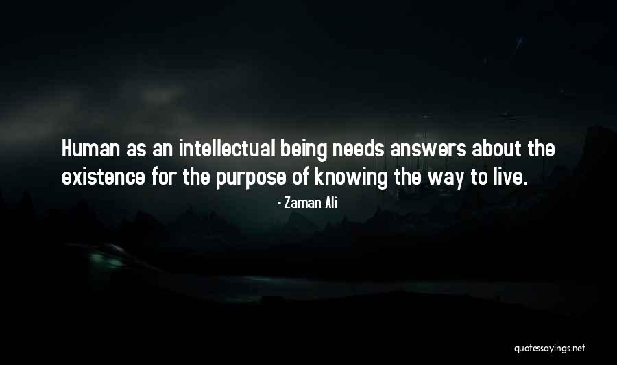 Knowing The Answer Quotes By Zaman Ali Knowing The Answer Quotes By Zaman Ali