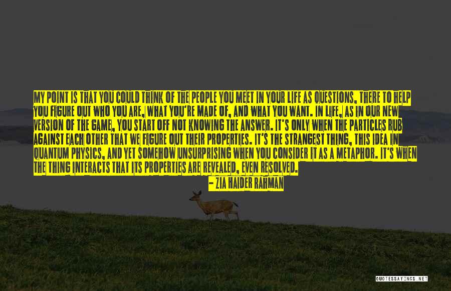 Knowing The Answer Quotes By Zia Haider Rahman Knowing The Answer Quotes By Zia Haider Rahman