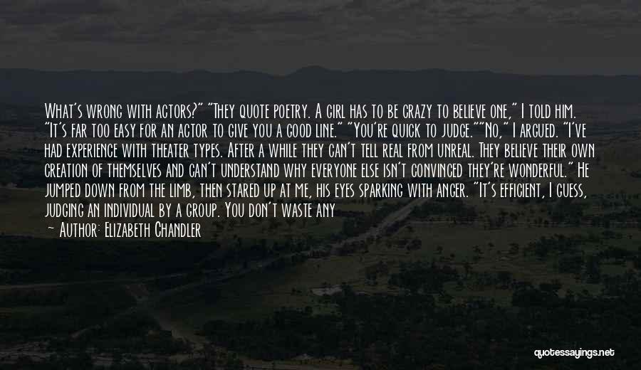 Knowing The Real You Quotes By Elizabeth Chandler