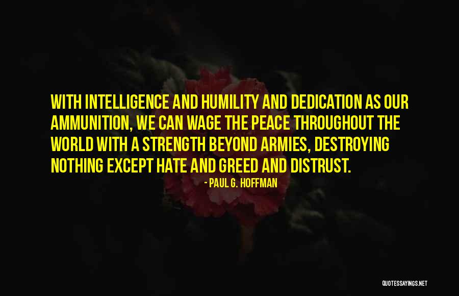 Knowing The Right Person Quotes By Paul G. Hoffman Knowing The Right Person Quotes By Paul G. Hoffman