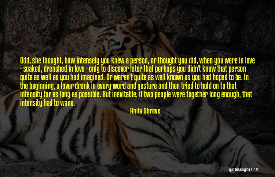 Knowing The Word Quotes By Anita Shreve Knowing The Word Quotes By Anita Shreve