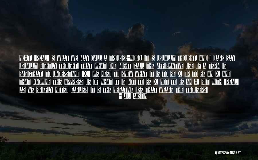Knowing The Word Quotes By J.L. Austin Knowing The Word Quotes By J.L. Austin