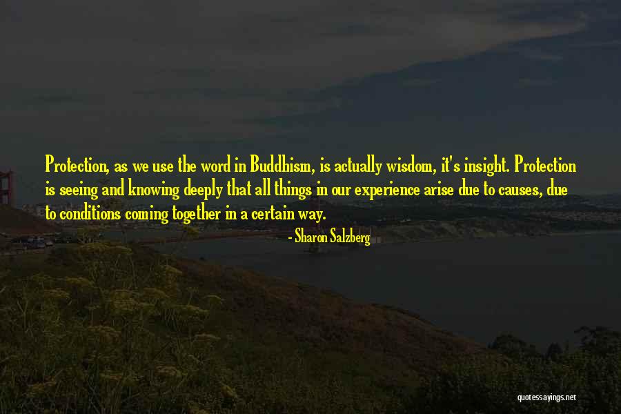 Knowing The Word Quotes By Sharon Salzberg Knowing The Word Quotes By Sharon Salzberg