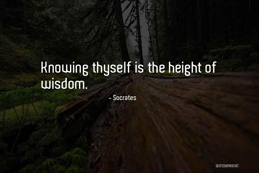 Knowing Thyself Quotes By Socrates