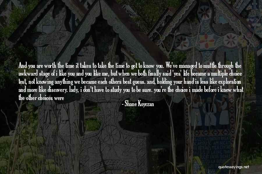 Knowing What Is Best Quotes By Shane Koyczan Knowing What Is Best Quotes By Shane Koyczan