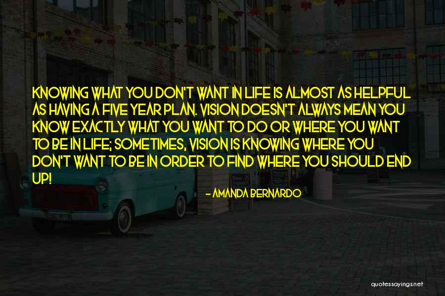 Knowing What To Do In Life Quotes By Amanda Bernardo Knowing What To Do In Life Quotes By Amanda Bernardo