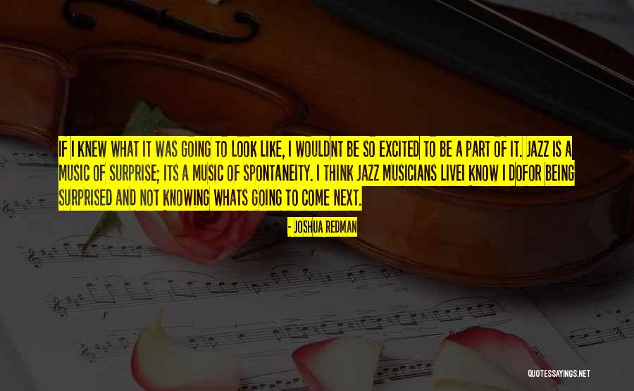 Knowing What To Do Next Quotes By Joshua Redman Knowing What To Do Next Quotes By Joshua Redman