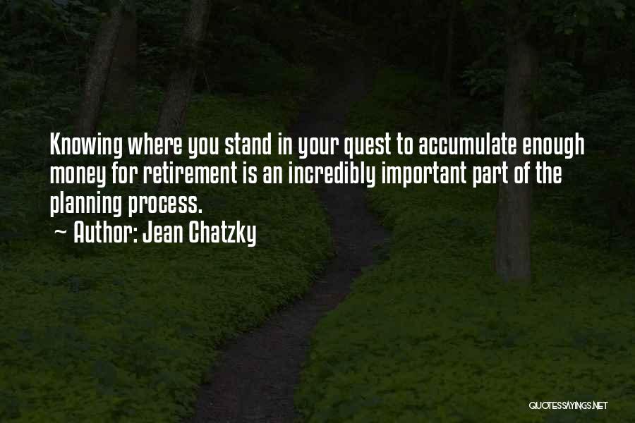 Knowing What You Stand For Quotes By Jean Chatzky