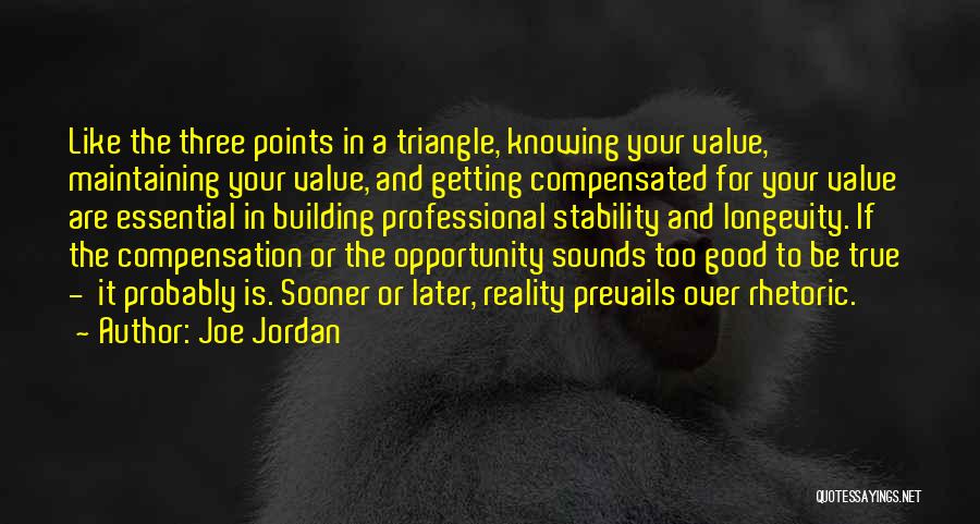 Knowing What You Want And Getting It Quotes By Joe Jordan