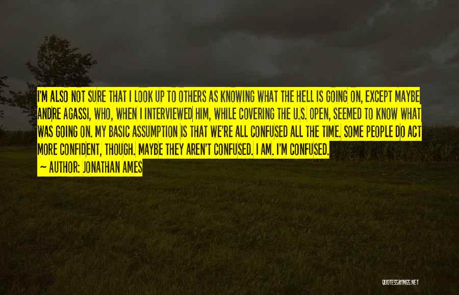 Knowing What's Going On Quotes By Jonathan Ames