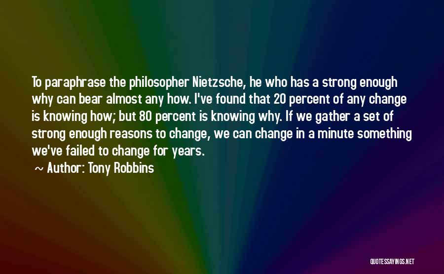 Knowing When You've Had Enough Quotes By Tony Robbins