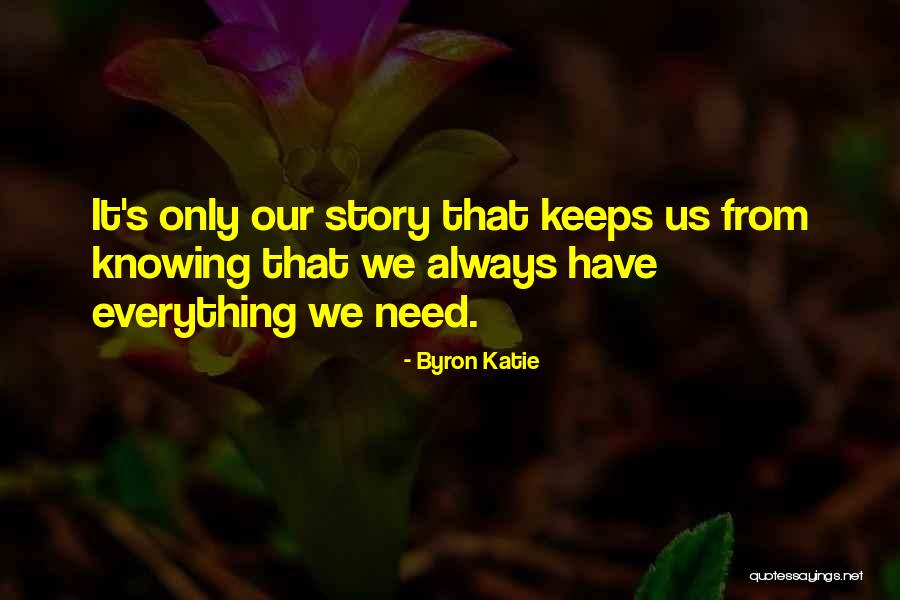 Knowing Where You Come From Quotes By Byron Katie Knowing Where You Come From Quotes By Byron Katie