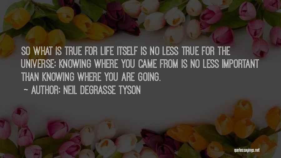 Knowing Where You're From Quotes By Neil DeGrasse Tyson