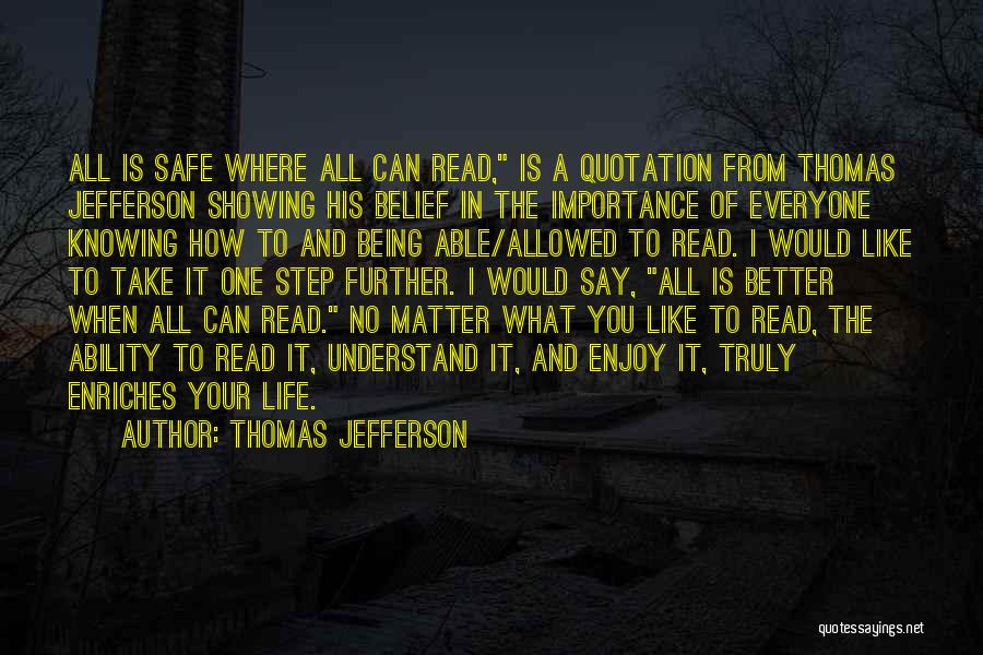 Knowing Where You're From Quotes By Thomas Jefferson
