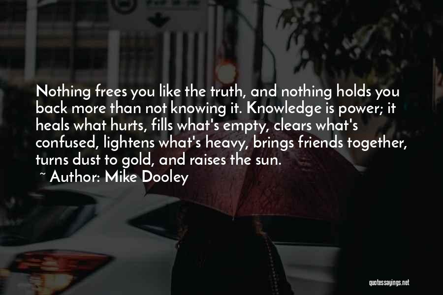 Knowing Who Your Friends Really Are Quotes By Mike Dooley