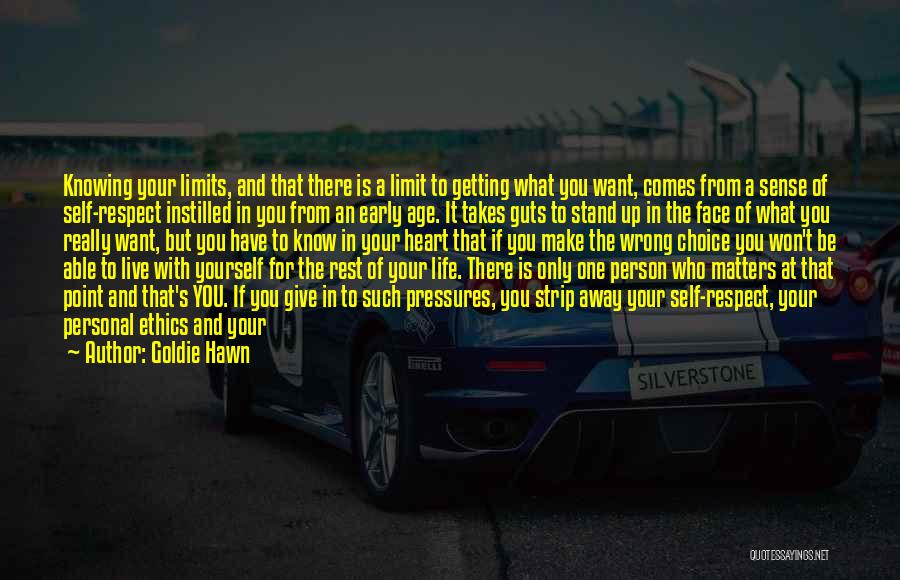 Knowing You Did Something Wrong Quotes By Goldie Hawn