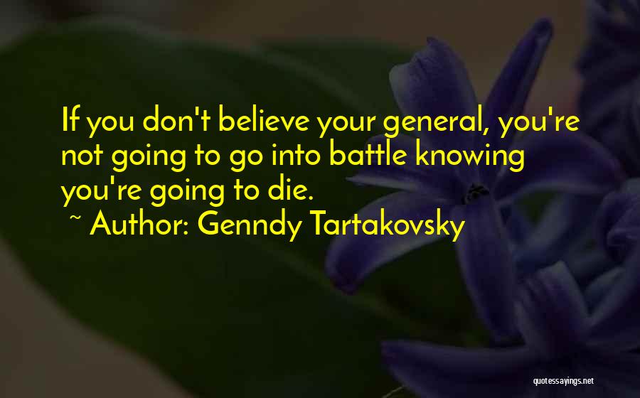 Knowing Your Going To Die Quotes By Genndy Tartakovsky