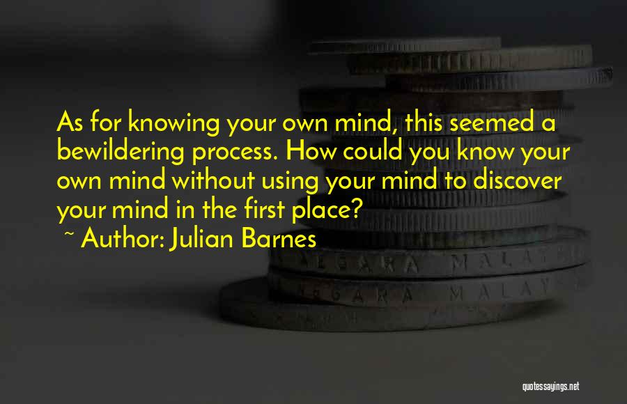 Knowing Your Own Mind Quotes By Julian Barnes