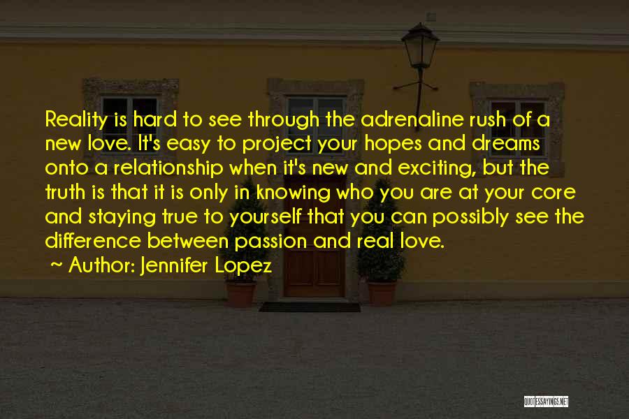 Knowing Your Passion Quotes By Jennifer Lopez