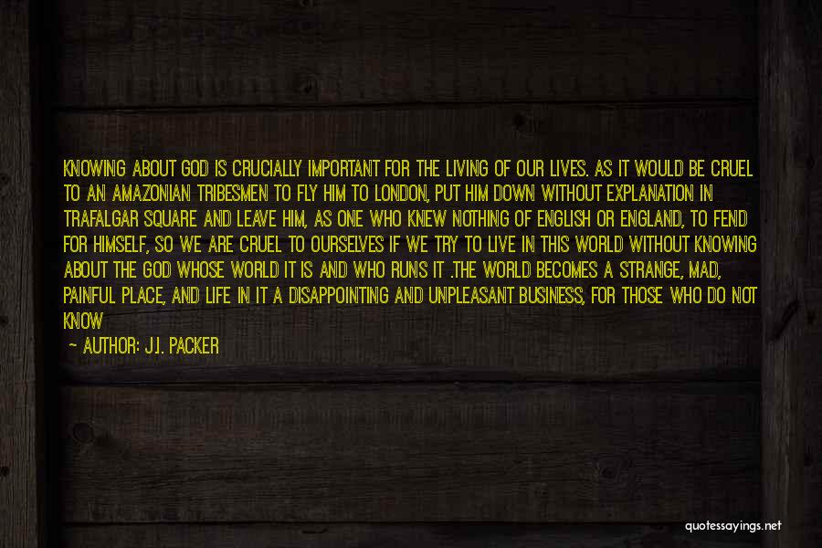 Knowing Your Place In The World Quotes By J.I. Packer