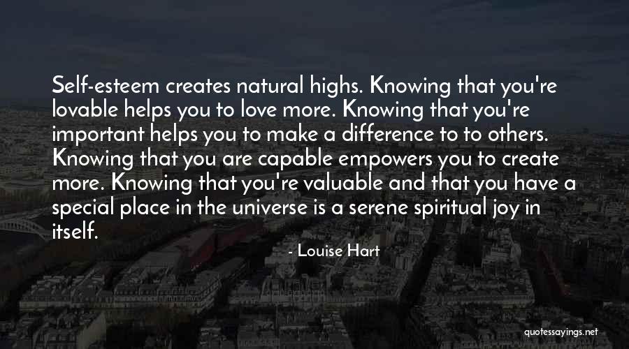 Knowing You're In Love Quotes By Louise Hart