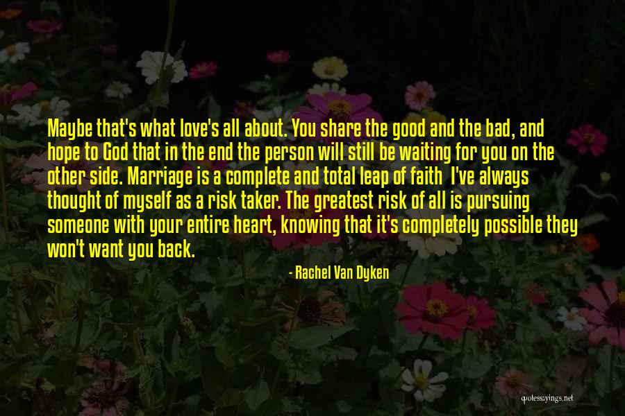 Knowing You're In Love Quotes By Rachel Van Dyken