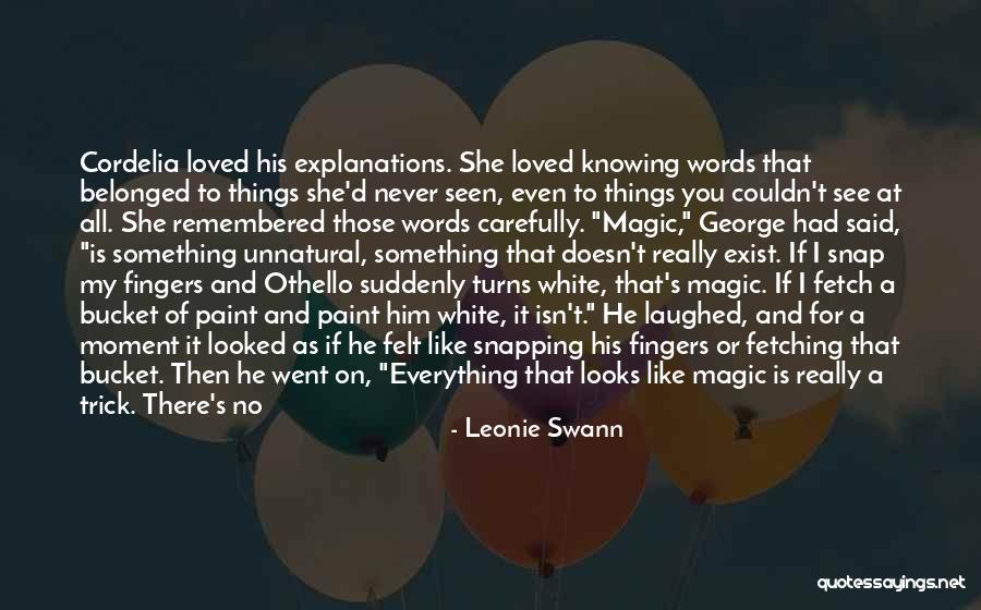 Knowing You're Loved Quotes By Leonie Swann