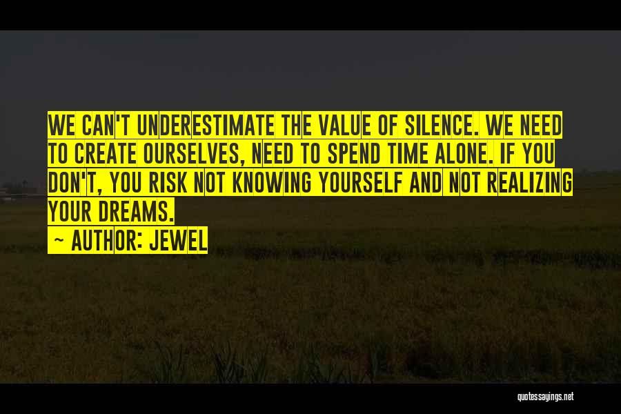 Knowing You're Not Alone Quotes By Jewel